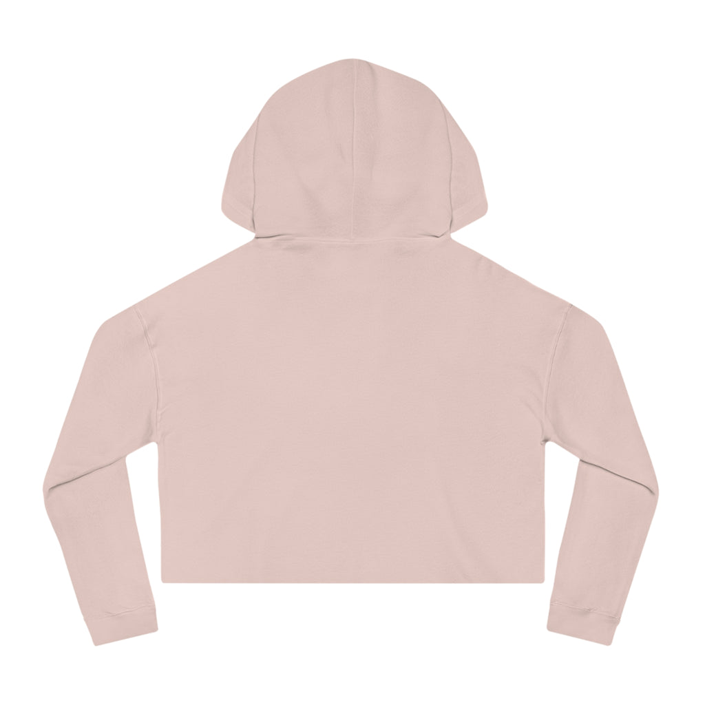Cropped Hoodie — "Gym and Jesus" Christian Fitness Crop Top