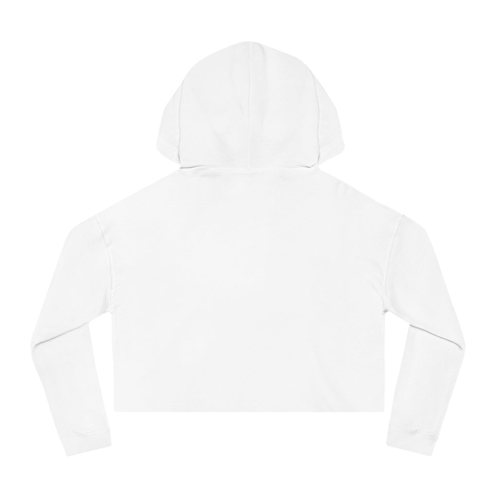 Cropped Hoodie — "Gym and Jesus" Christian Fitness Crop Top