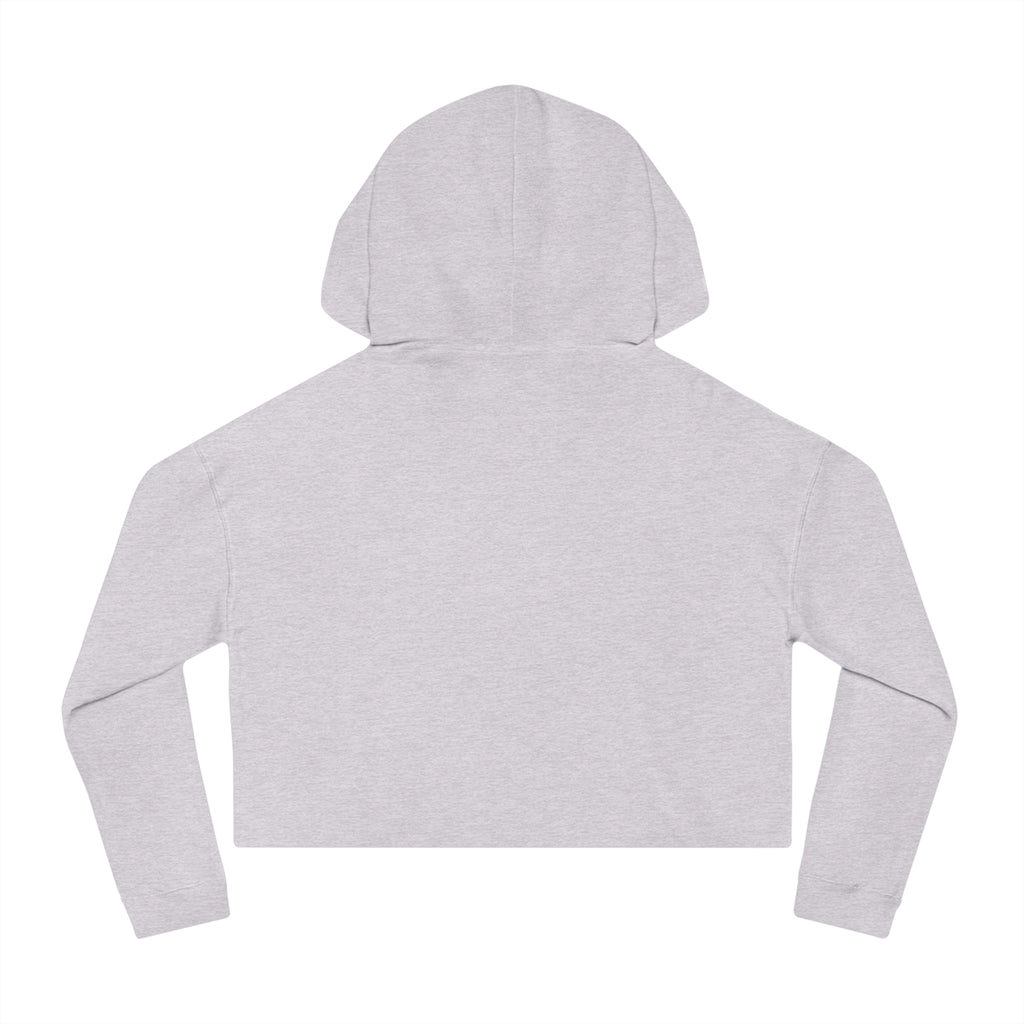 Cropped Hoodie — "Gym and Jesus" Christian Fitness Crop Top