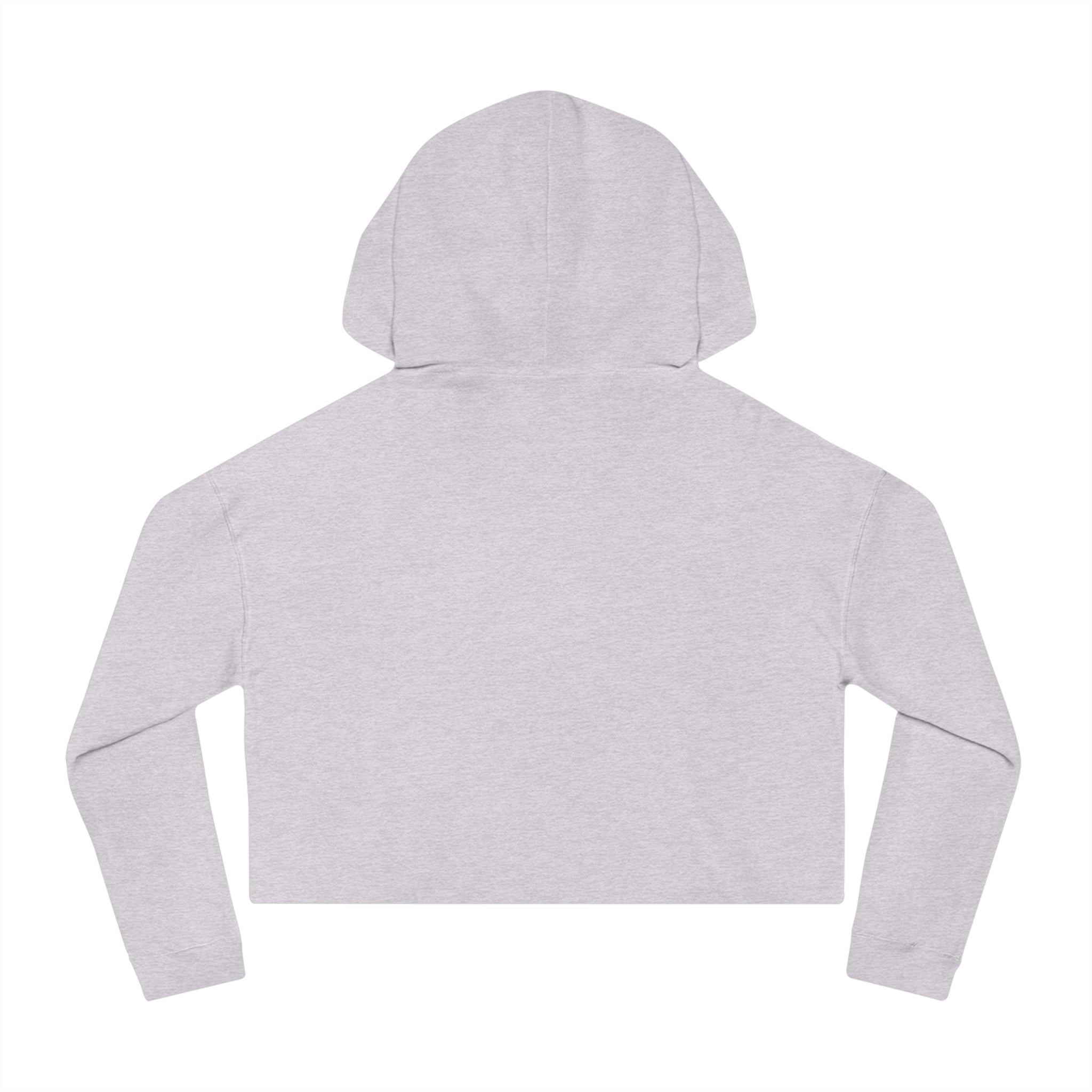 Cropped Hoodie — "Gym and Jesus" Christian Fitness Crop Top